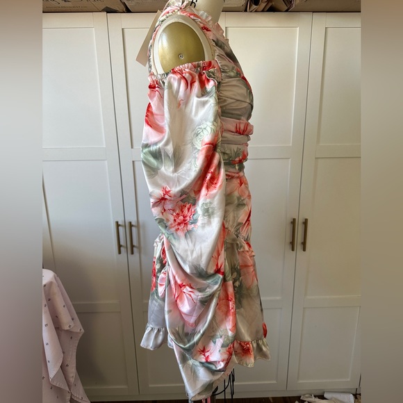 Donnèe Par Dieu Floral Long Sleeve Dress - Picture 4 of 7